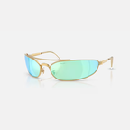 Ray-Ban RB3930 édition limitée par A$AP Rocky Gold Mirror taille 82