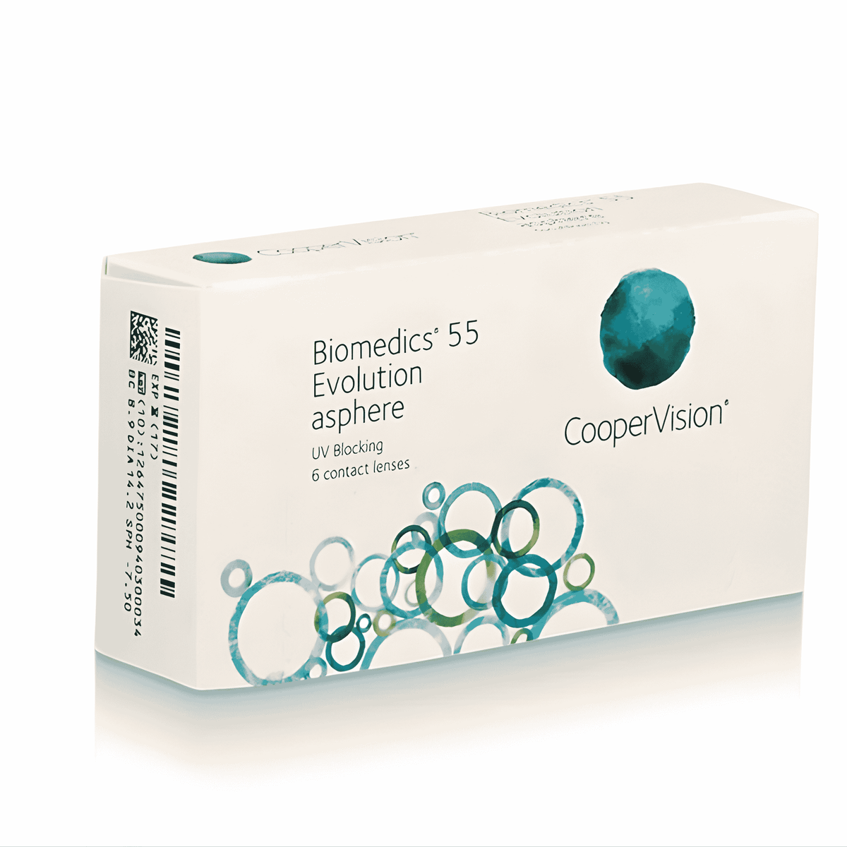 Biomedics 55 Evolution by CooperVision - 6 contact lenses