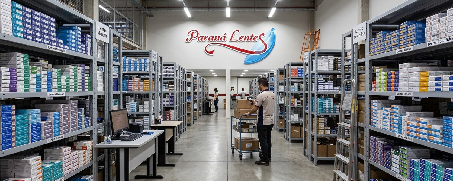Parana Lentes warehouse
